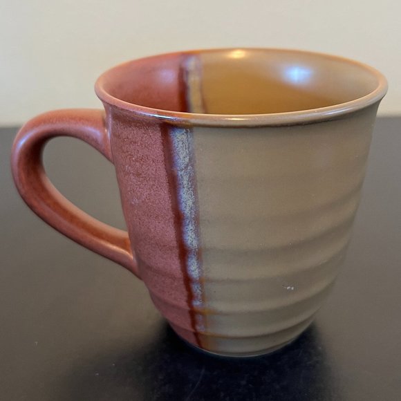 Set of 5 SANGO Gold Dust Sienna Pattern Stoneware Mugs ~ Vintage - Picture 6 of 11